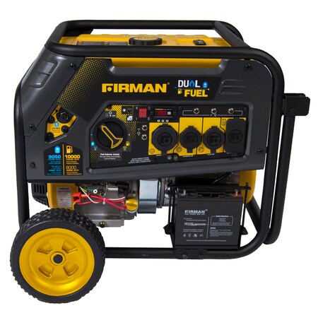 Firman 8000 Watt Hybrid Portable Generator, 8 gal., Gasoline FGH08051